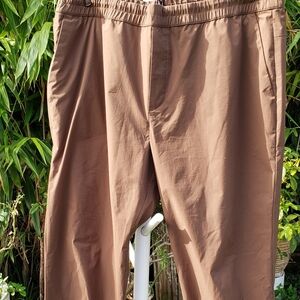Banana Republic Mens Brown Joggers Hiking Casual Pants XL Slim Fit